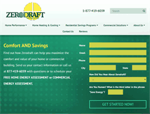 Tablet Screenshot of getzerodraft.com